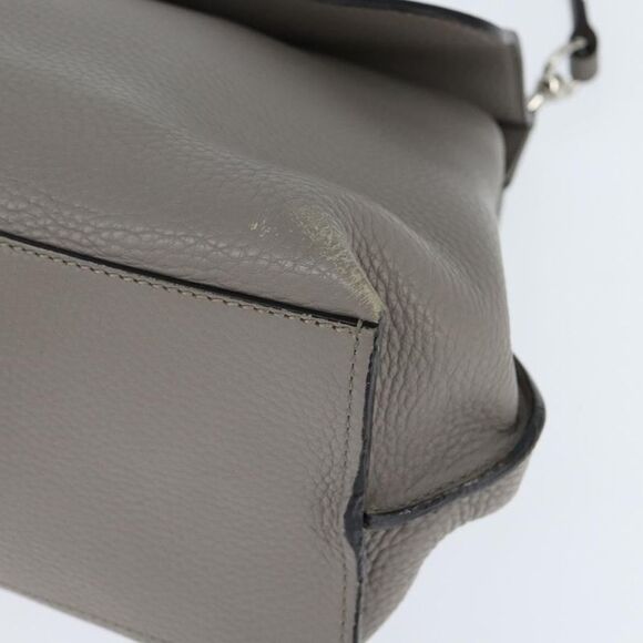 Gucci Bamboo Daily Top Handle Bag Leather Gray Leather Handbag (Pre-Owned) - Picture 9 of 16